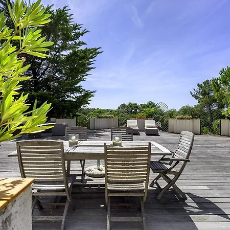 Familiale Pres Du Moulleau Et Des Arbousiers Avec Grand Jardin Et Terrasse Villa